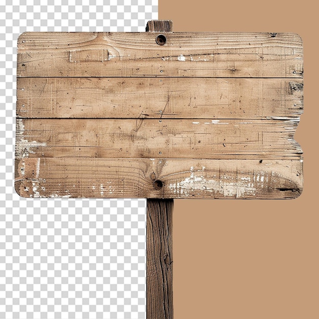 blank signboard png isolated on transparent background