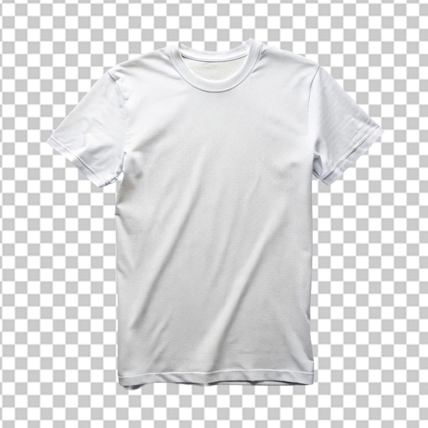 PSD blank t shirt on white background