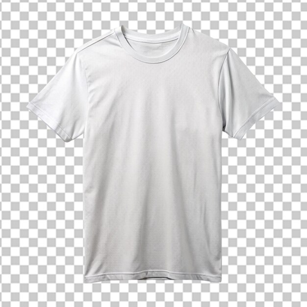 PSD blank t shirt on white background