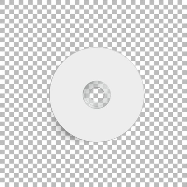 평평한 배경에 고립 된 빈 색 DVD가 요소 프로젝트에 적합합니다.