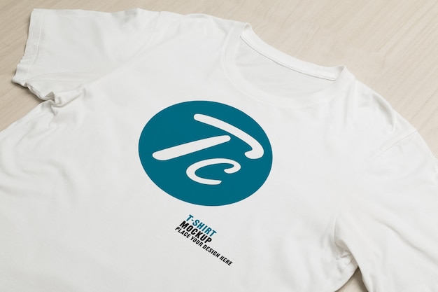 Blank White T-shirts mockup