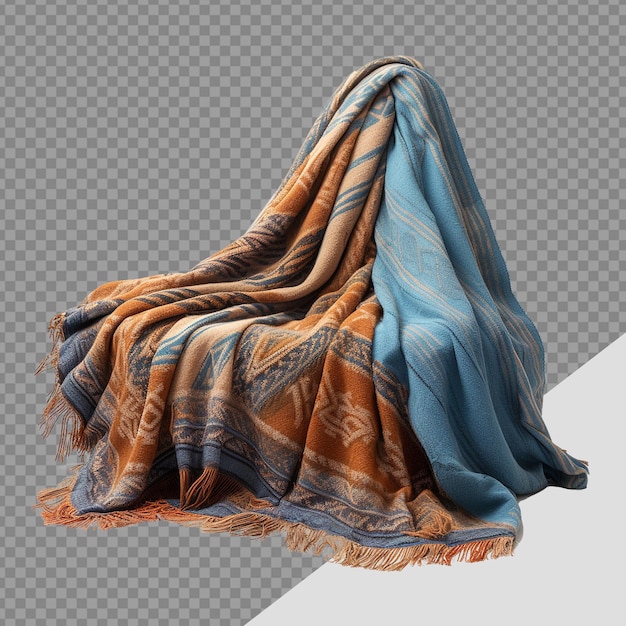 Blanket png isolated on transparent background