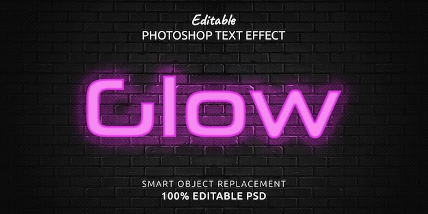 Blask Efekt Tekstowy Photoshop