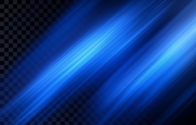 Blauw gloeiend cirkelvormig frame met lichteffect op doorzichtige achtergrond