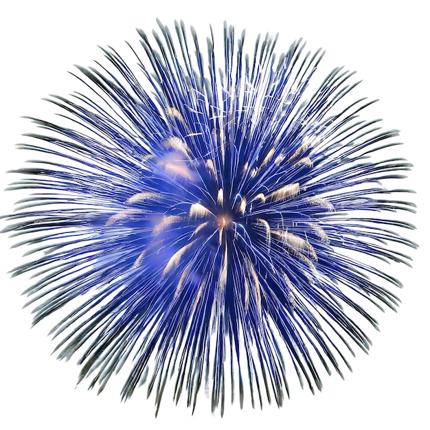 PSD blauw vuurwerk ontploft.