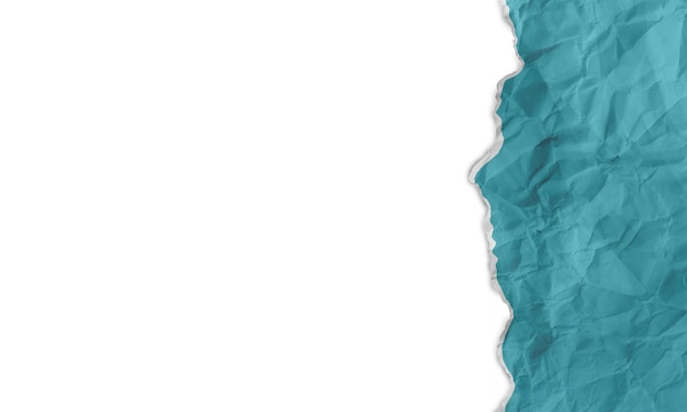 Blauwe achtergrond met gescheurde papiertextuur