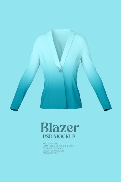 PSD blazer-model