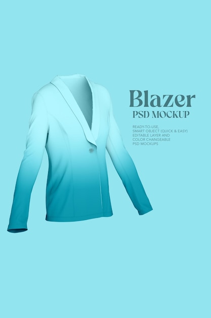 PSD blazer-model