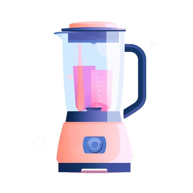 PSD blend of creativity artistic rendering of a blender appliance