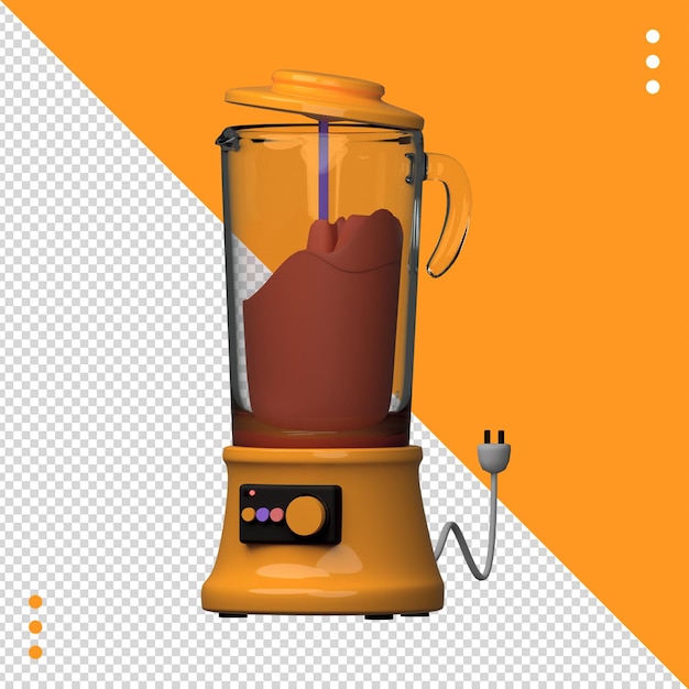 Blender Ikona 3d Na Przezroczystym Tle