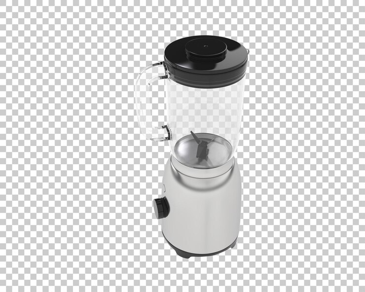 PSD blender isolated on background 3d rendering illustration