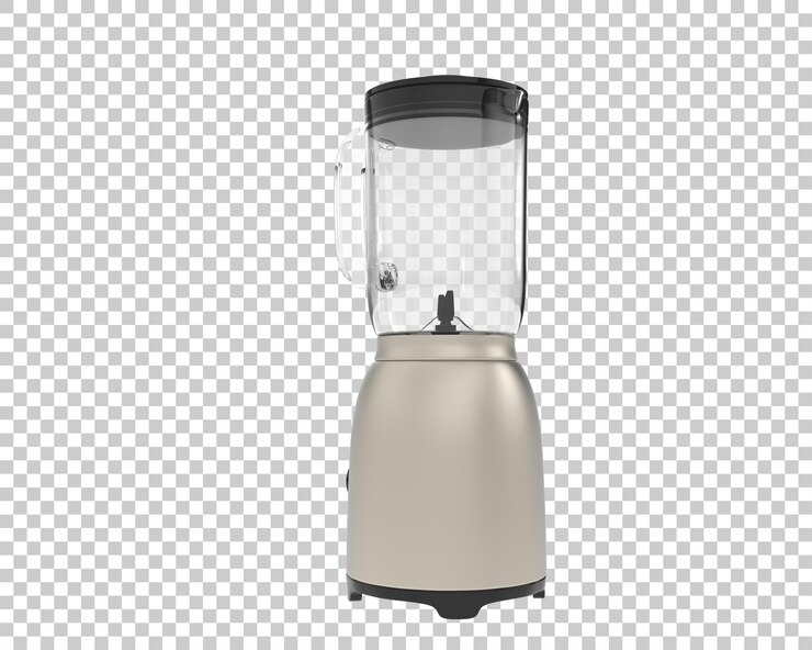 PSD blender isolated on background 3d rendering illustration