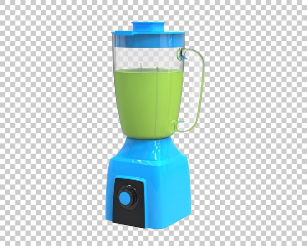 PSD blender isolated on transparent background 3d rendering illustration