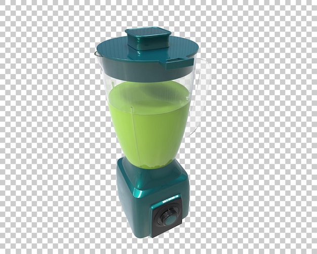 透明な背景の 3 d レンダリング図に分離されたブレンダー