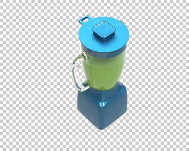 透明な背景の 3 d レンダリング図に分離されたブレンダー