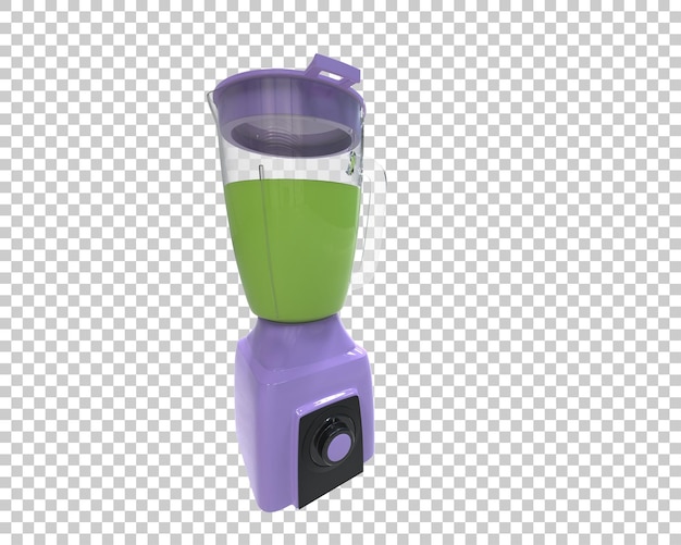 PSD blender isolated on transparent background 3d rendering illustration