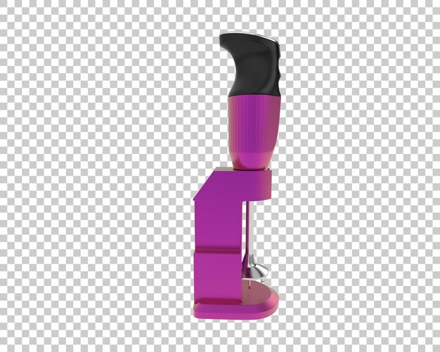 Blender isolert på gjennomsiktig bakgrunn 3D-gjengivelse illustrasjon