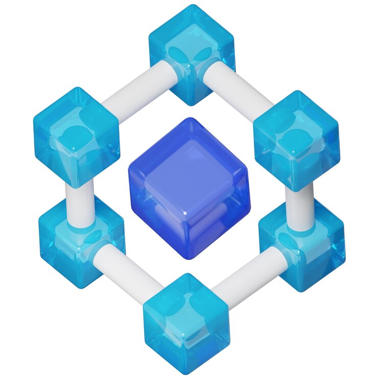PSD blockchain crypto digital currency 3d