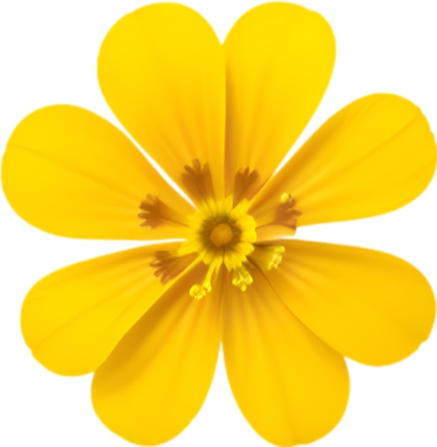 Bloem icoon close-up van een schattig kleurrijke bloem icoon