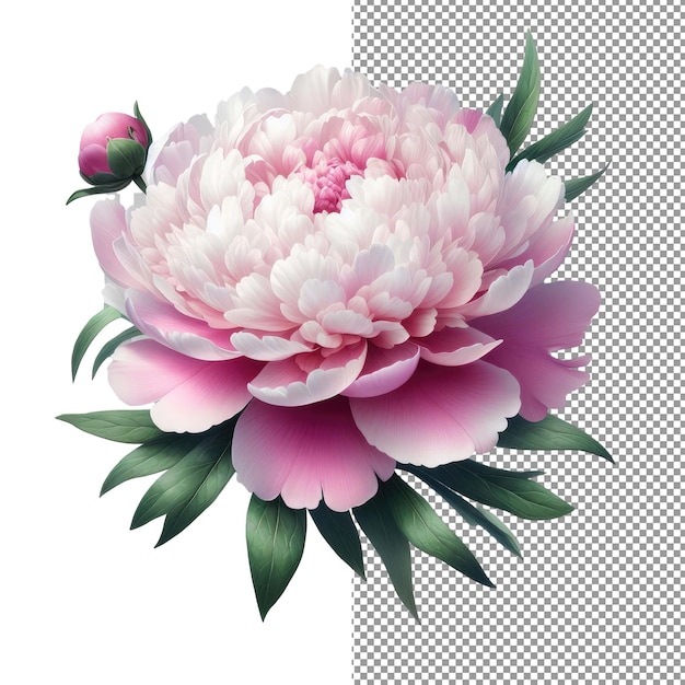 Bloemelijke elegantie onderzoek de schoonheid van geïsoleerde realistische bloemfotografie