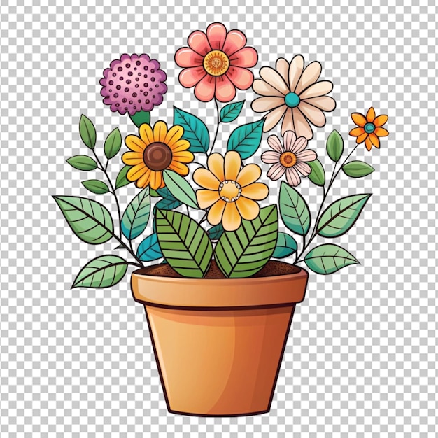 PSD bloemenpot png