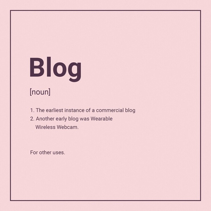 PSD blog typography pster instagram post template psd design social media layout square template