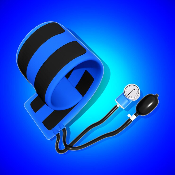 PSD blood pressure cuff and gauge