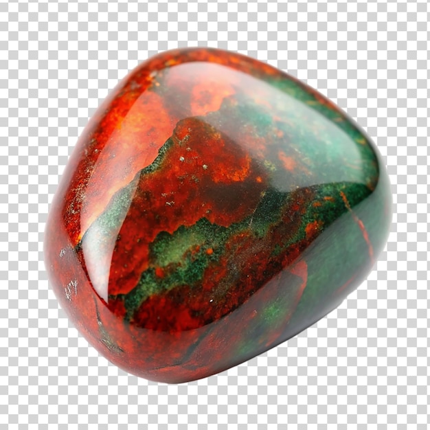 PSD bloodstone isolated on transparent background