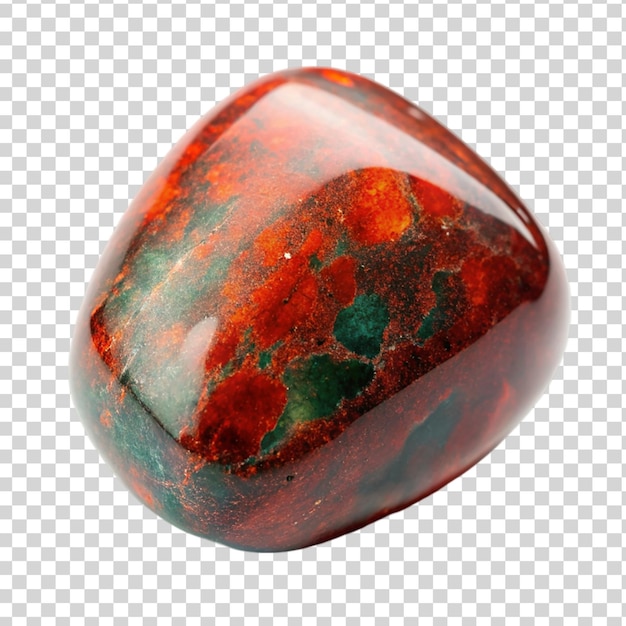 PSD bloodstone isolated on transparent background