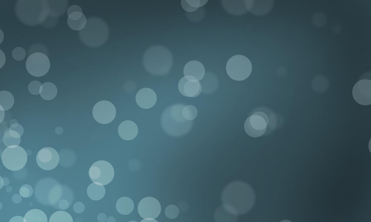 PSD blue background with bokeh