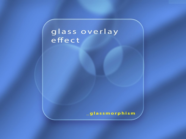 a blue background with a glass effect effect effect effect effect