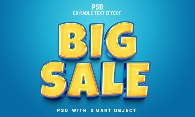 A blue background with the word big sale on it