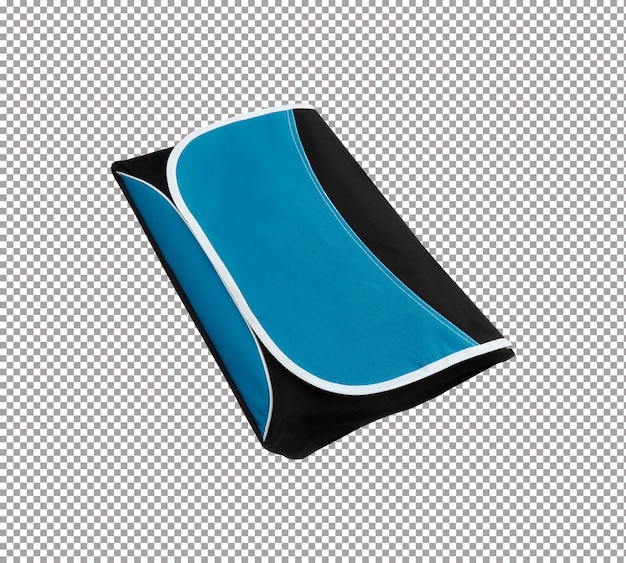 Blue bag isolated on white background