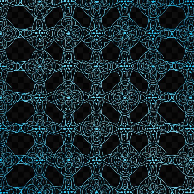 PSD a blue and black background with a pattern of flowers and the words quot blue quot in the center