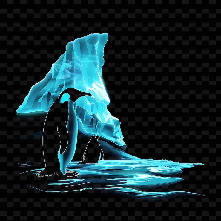 PSD a blue and black silhouette of a woman in a blue and green body