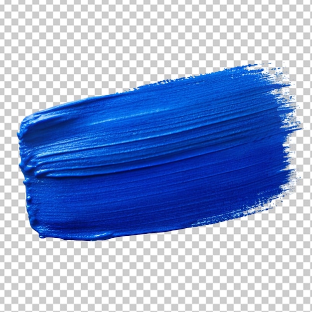 PSD blue brush stroke