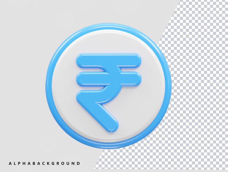 PSD a blue circle with a blue symbol on it