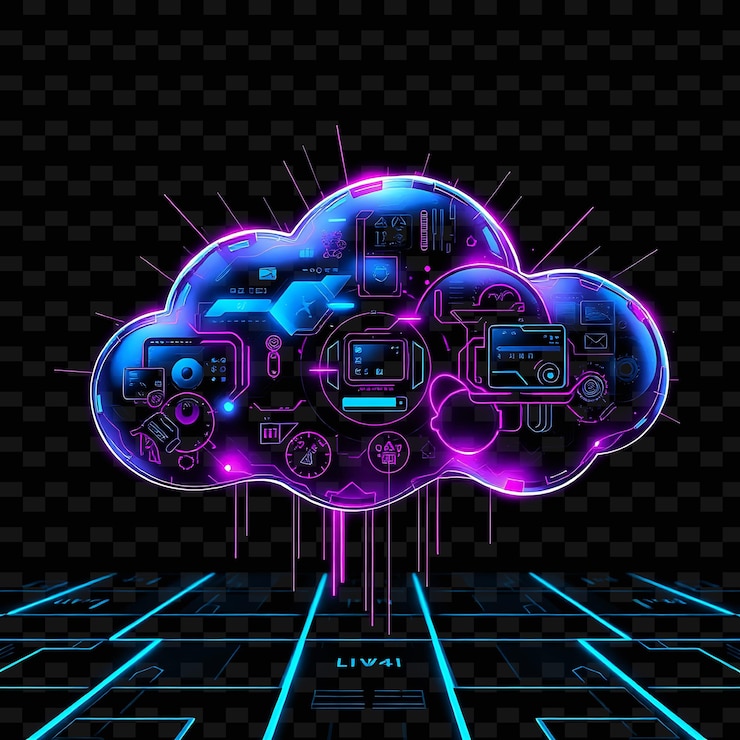 PSD a blue cloud with the words quot the word quot on it