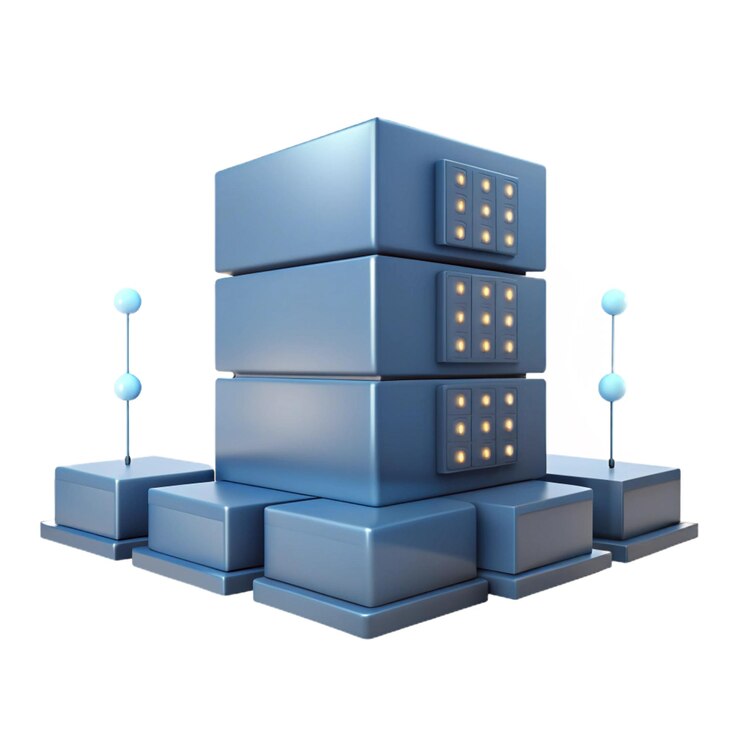PSD a blue cube with the word quot blue quot on it