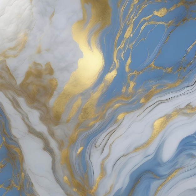 PSD blue and gold marble background