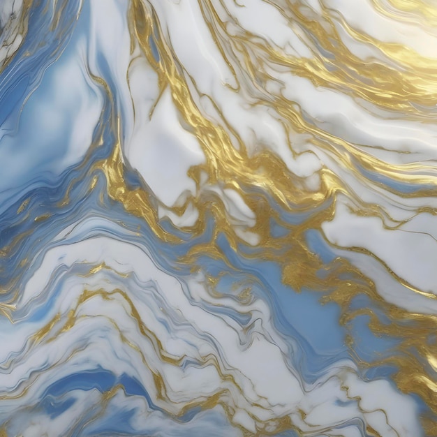 PSD blue and gold marble background