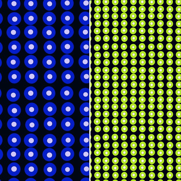 PSD the blue and green pattern is from the collection of the same design