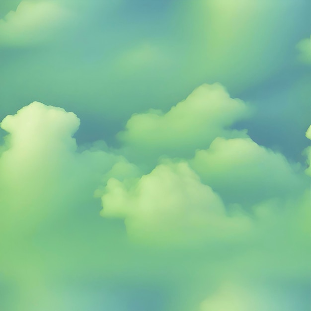 PSD blue and green skies with smooth color transition