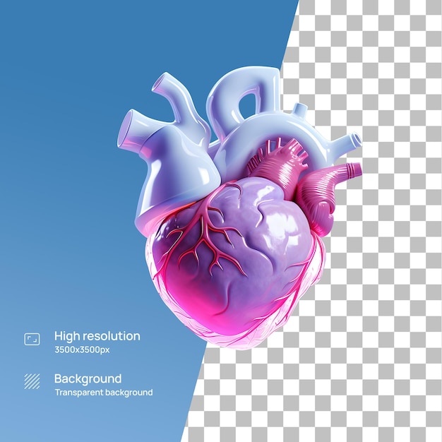 PSD blue_healthcare_heart_medical