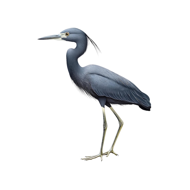 PSD 藍色鳥的插圖
