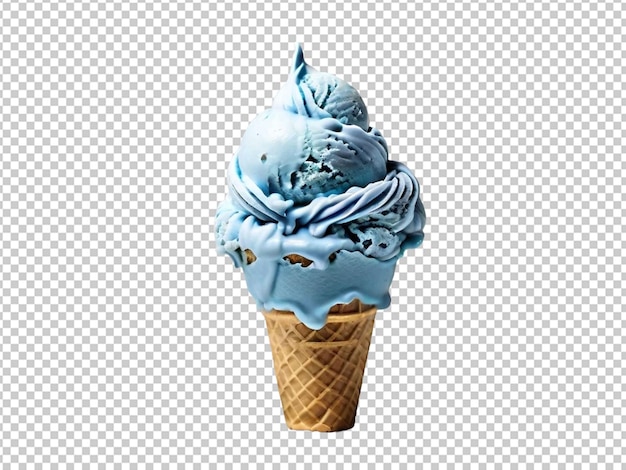 PSD gelato blu