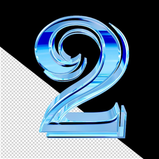 Blue ice symbol number 2