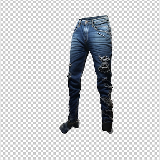 PSD blue jeans png