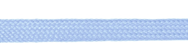 PSD blue lace on a blank background