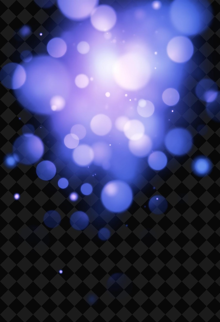 PSD a blue light background with a pattern of dots and stars